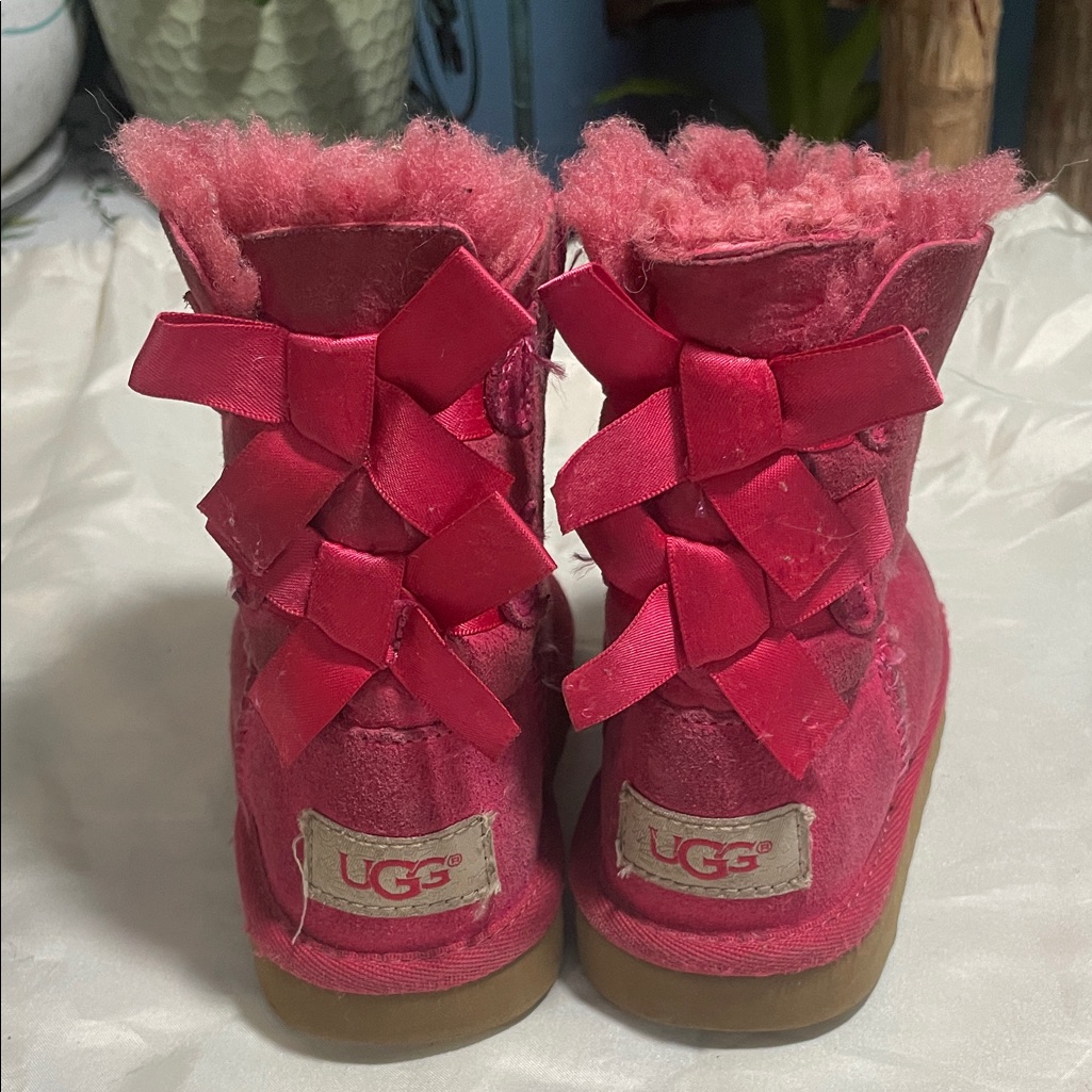 Ugg Girls Bailey Bow Ll Boots